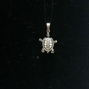 Sterling Turtle Charm